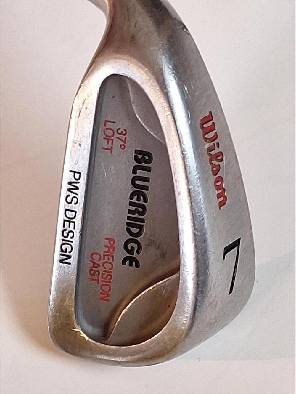Wilson 7 Iron Blueridge 37* Loft Precision Cast PWS Design